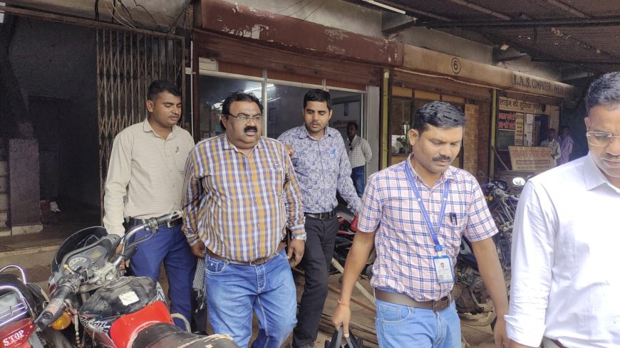 धर्मेंद्र कांडे पटवारी के ऑफिस में ACB की दबिश, 9 हजार रुपए रिश्वत लेते रंगेहाथ पकड़ा गया