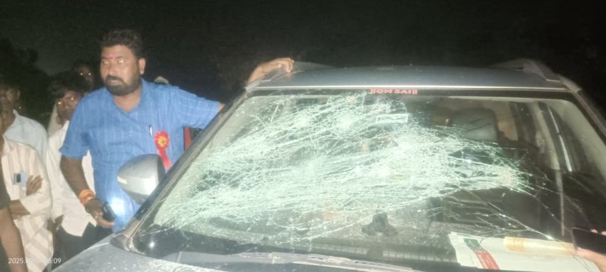 जनपद सदस्य पर जानलेवा हमला क्षेत्र मे अवैध शराब कारोबार को लेकर पील्ले नायडू ने किया था एस पी को शिकायत 