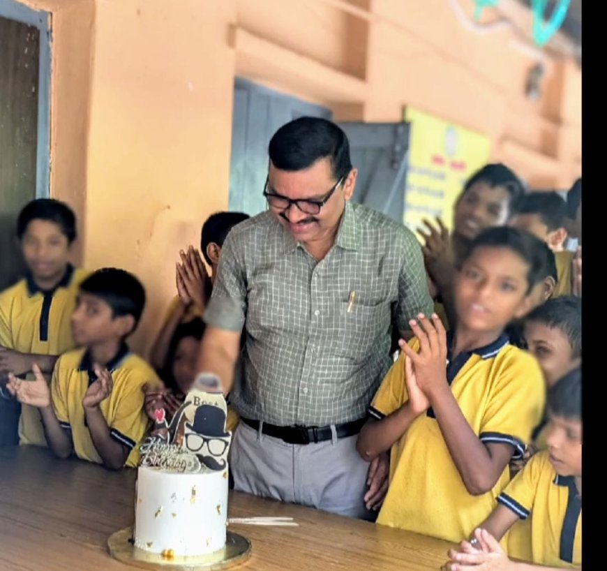 आओ बांटे खुशियां : बच्चों और वृद्धजनों के साथ जन्मदिन पर बिताया समय