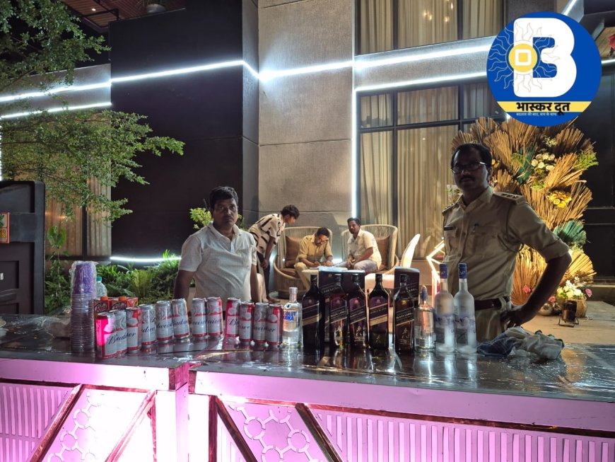 आबकारी विभाग की बड़ी कार्रवाई : विदेशी मदिरा ज़ब्त, आरोपी गिरफ्तार