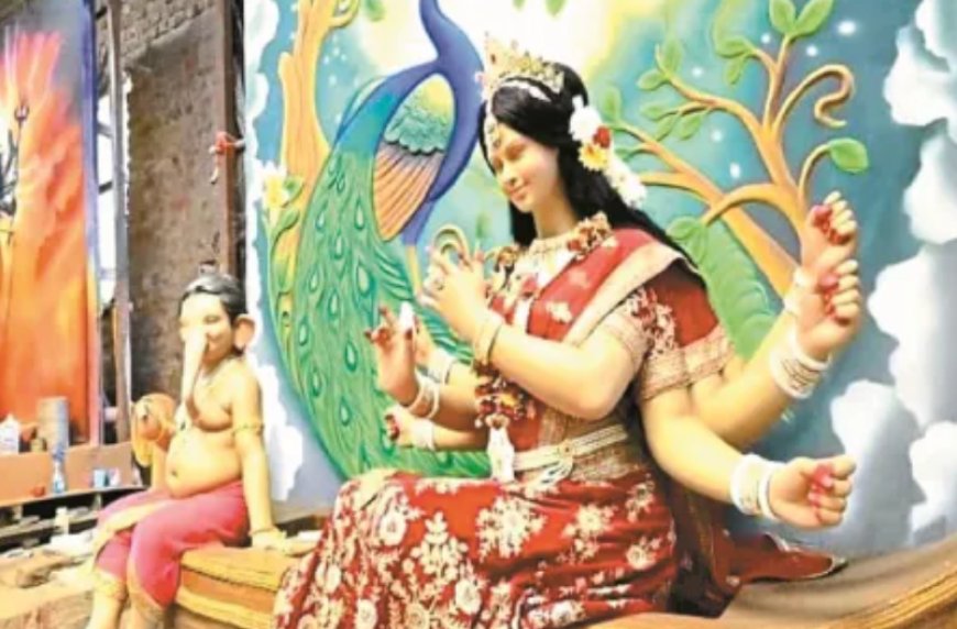 राजनांदगांव के कुमर्दा गांव की दुर्गा प्रतिमाएं देशभर में मशहूर, बना मूर्तिकला का नया केंद्र.