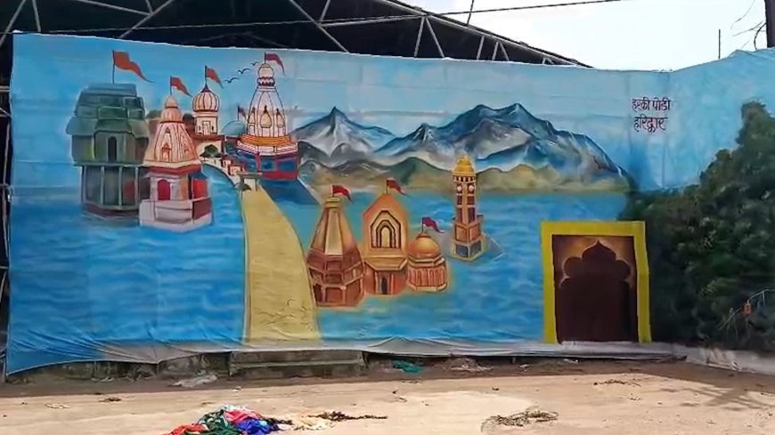 राजनांदगांव में शारदीय नवरात्र की धूम: केदारनाथ और चारधाम थीम पर सजे पंडाल.